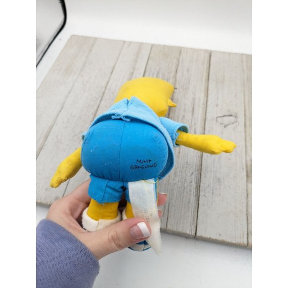 Vintage 1990 Dan Dee The Simpsons Bart Simpson Collectible Rag Doll - Picture 5 of 5